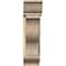 Ekena Millwork Funston Traditional Rough Sawn Bracket w/ Offset Brace, Douglas Fir, 8"W x 26"D x 30"H BKT0806X26X30FST01RDF - alternate 2